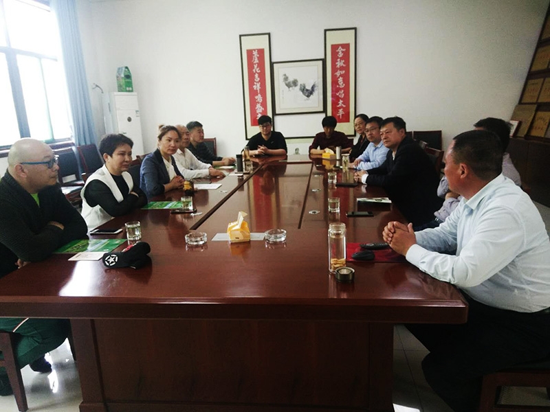 中农舜耕（北京）农业发展有限公司到我司考察洽谈合作项目