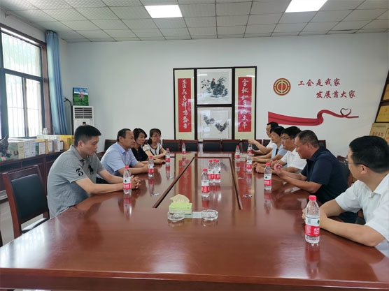 汶上县人大常委会副主任、教育科学文化卫生委员会主任委员刘爱华一行到金秋农牧开展文旅融合工作专题调研活动